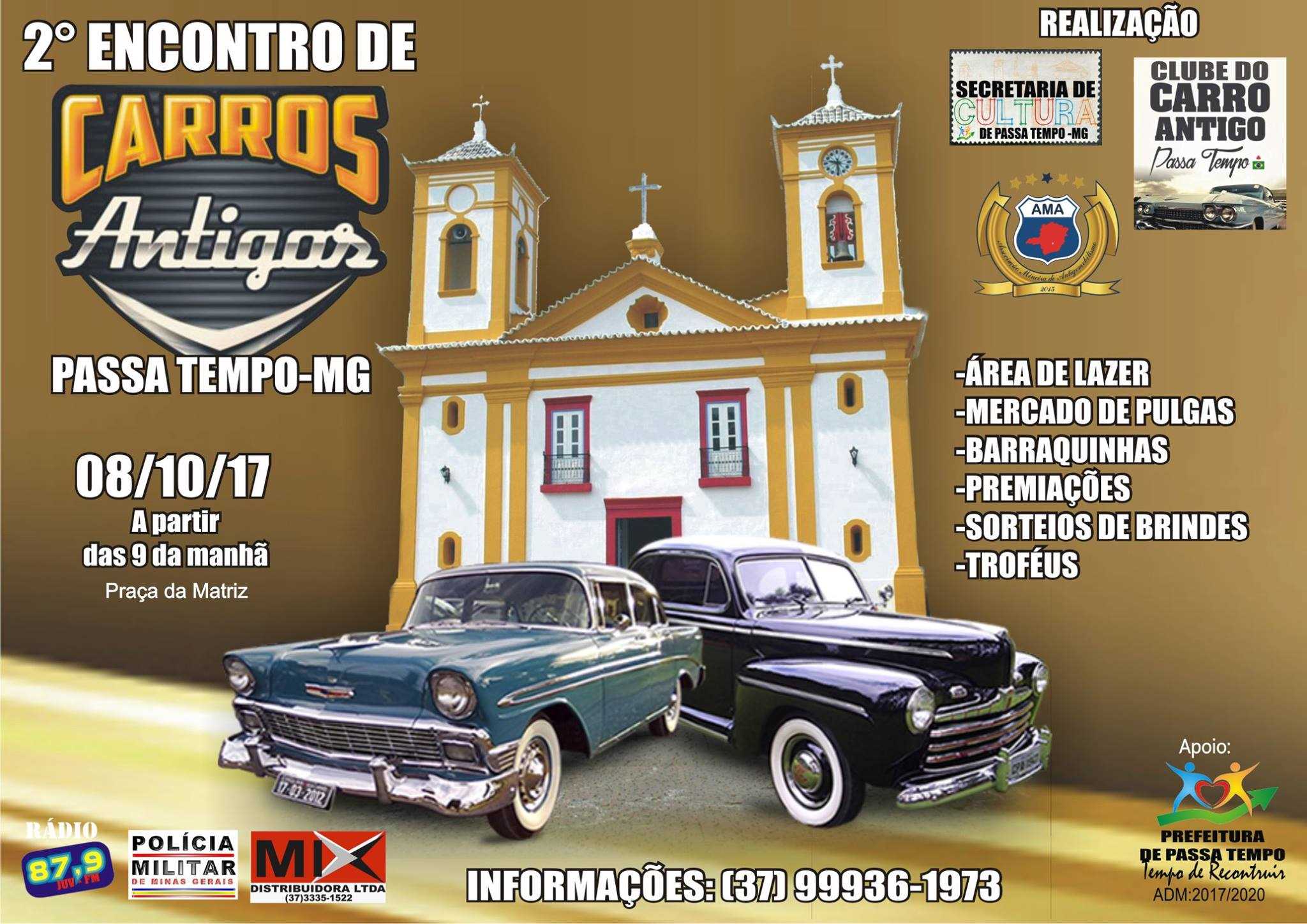 Prefeitura Municipal De Passa Tempo Ii Encontro De Carros Antigos